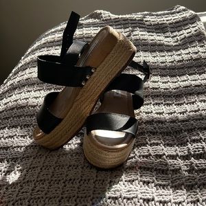 Steve Madden platform Sandals size 6